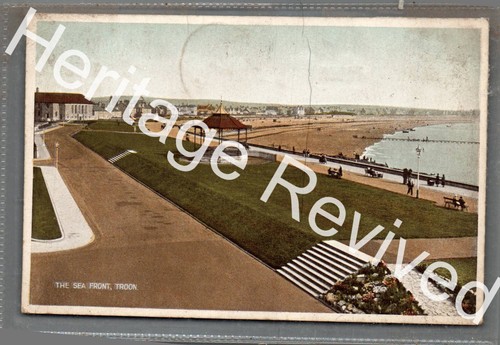 Vintage troon scotland sea - vintage,