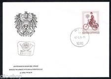 AUSTRIA 1 BUSTA PRIMO GIORNO