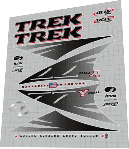 Set decalcomanie trek - set, y