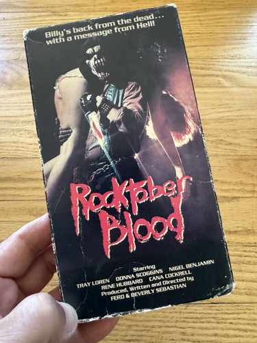 1986 rocktober blood vestron - rocktober,