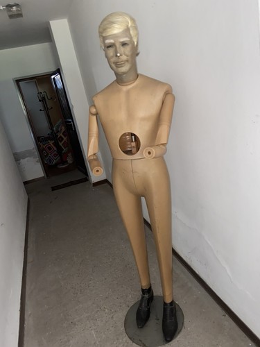 Uomo manichino antico stupendo - uomo,