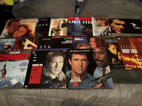 Laserdisc movie lot 16 - laserdisc,