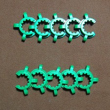 24/40, morsetto in plastica, 24 #, clip a bimbo, giunto a terra conico standard in vetro, 10 pezzi/lotto