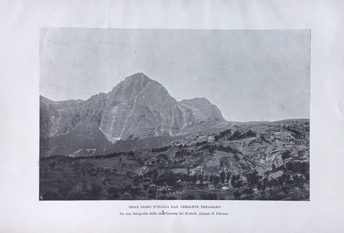 Stampa antica abruzzo - -, gran