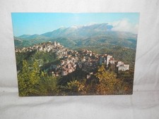 Vecchia cartolina foto d epoca di Rivello Potenza panorama veduta scorcio case