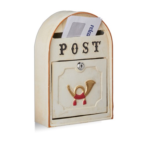Relaxdays beige cassetta - relaxdays,