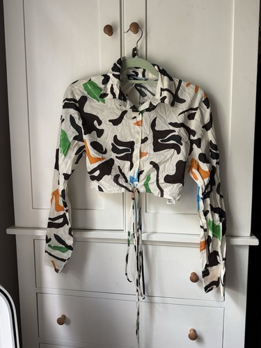 Crop top zara con forme - zara,