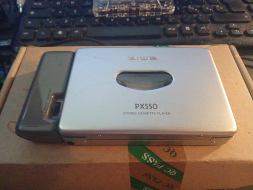 Aiwa px550 stereo cassette - aiwa, hs-px550