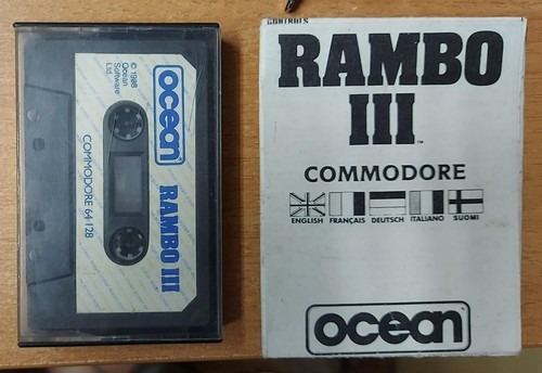 Rambo iii commodore 64 - rambo, c-64