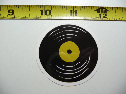 Record vinile small sticker - vinile,