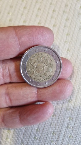 Moneta rara euro repubblica - moneta,