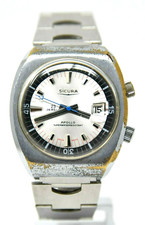 Orologio Sicura Apollo mechanical swiss made watch sicura breitling clock rare 
