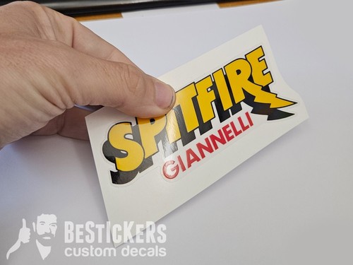 Adesivo giannelli spitfire - adesivo,