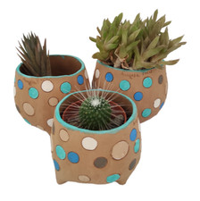 Tris vasi terracotta - tris,