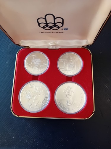 Canada set monete argento - canada, 4