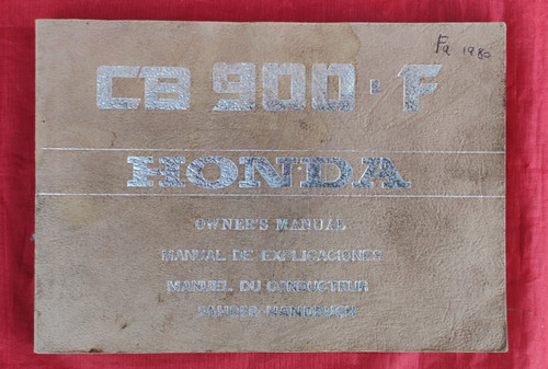 Honda 900 sc01 1980 - 900,