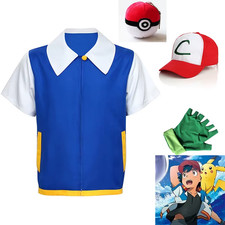Costume cosplay cenere ketchum