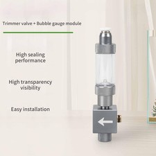 Contatore di bolle di CO2 per acquari, impianto acquatico portatile per