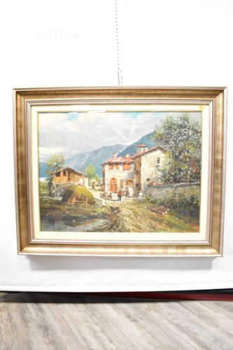 Quadro dipinto lietti - quadro,