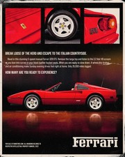 Poster Ferrari Vintage -