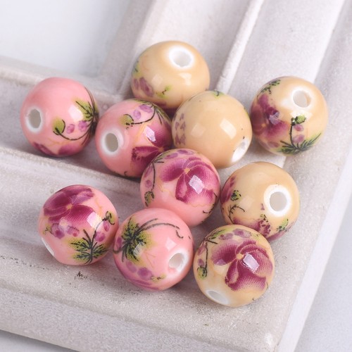 20pz pittura fiori 12mm - fiori,