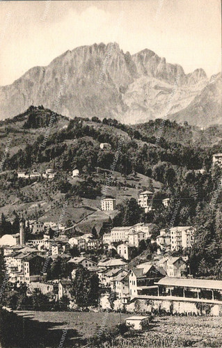 De183 cartolina recoaro - , terme