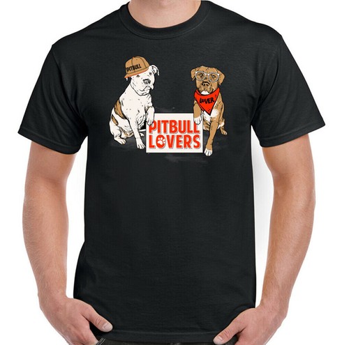Pitbull shirt amanti uomo - pitbull, t-shirt