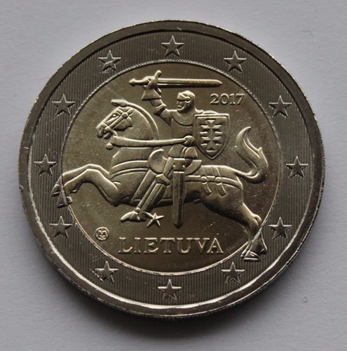 Lituania moneta 2 - da, €
