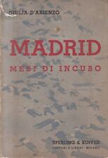 Fs2 - MADRID MESI DI INCUBO - Giulia D'arienzo - Autografato Sperling 1937