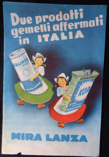 Pubblicita 1950 detersivo - 1950, kop