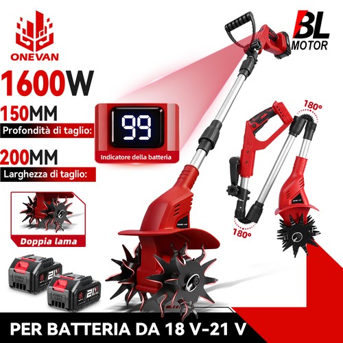 Motozappa batteria elettrica - a,