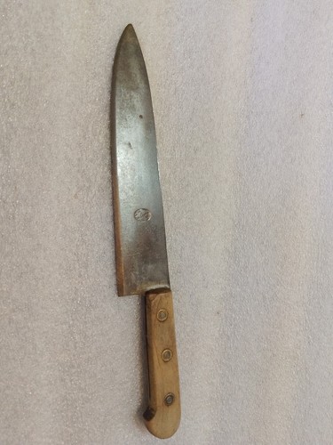 Vecchio coltello cucina - vecchio,