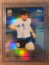 Diego Armando Maradona Motion Blur (Case Hit) Topps Focus Argentina 2025