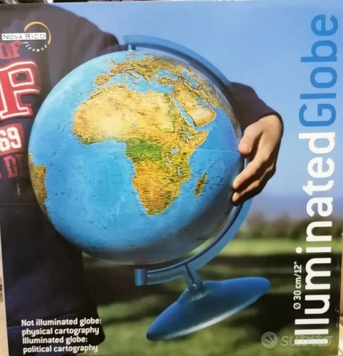 Mappamondo luminoso - mappamondo,