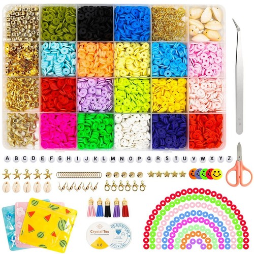6000pcs set perline argilla - di,