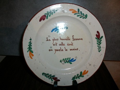 Piatto antica ceramica di - antica,