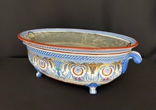 Grande jardinière ovale en