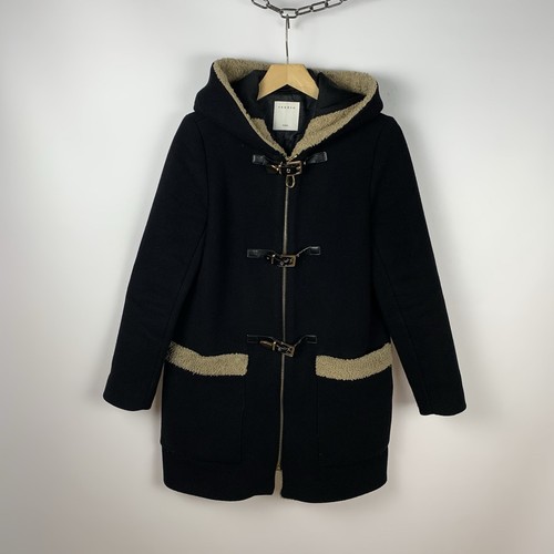 Sandro cappotto pelliccia - sandro,