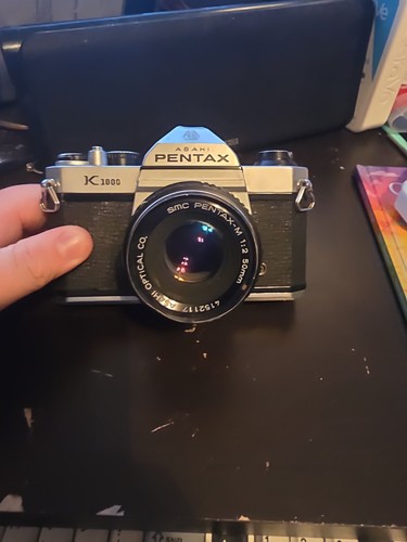 Asahi pentax k1000 35mm slr - pentax,