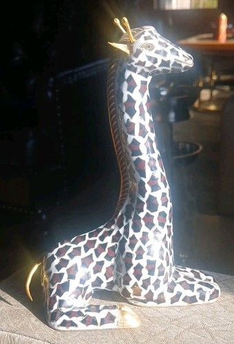 Vintage cloisonne giraffa - vintage,