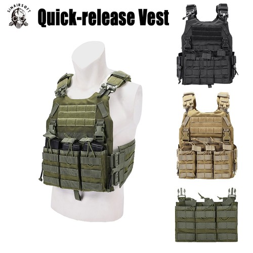 Gilet tattico sgancio - sgancio, rapido