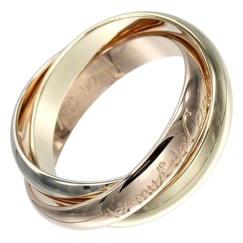 Cartier anello trinità - trinità, 0,1"
