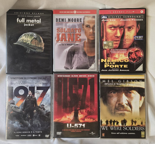 Collezione dvd guerra 6 - guerra,