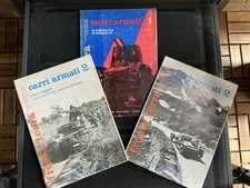 CARRI ARMATI Fronte Terra  vol.1+vol.2/l+vol.2/ll Bizzarri 1972 Regio No Scavo