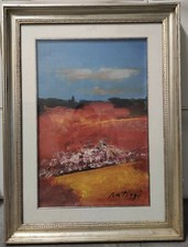 Sergio SCATIZZI "Papaveri in Toscana" 