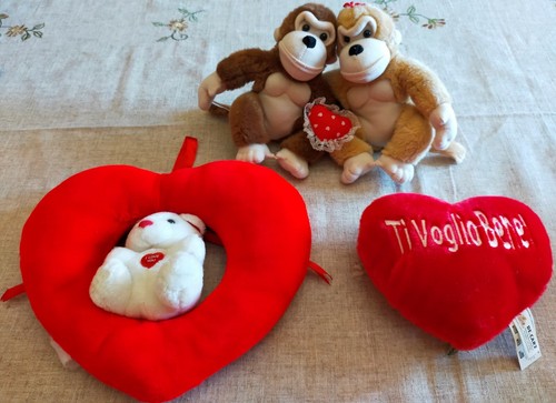 Lotto peluche cuori - peluche, love