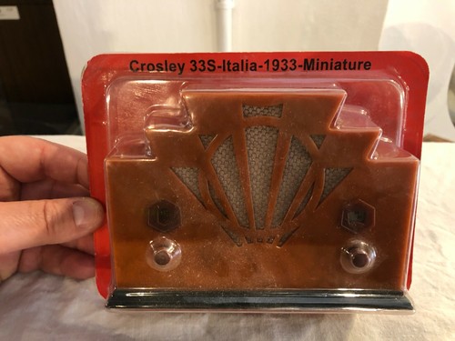 Radio miniatura crosley 33s - radio, in