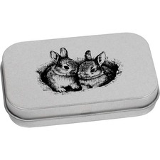 'Baby Bunnies in Nest' Scatola