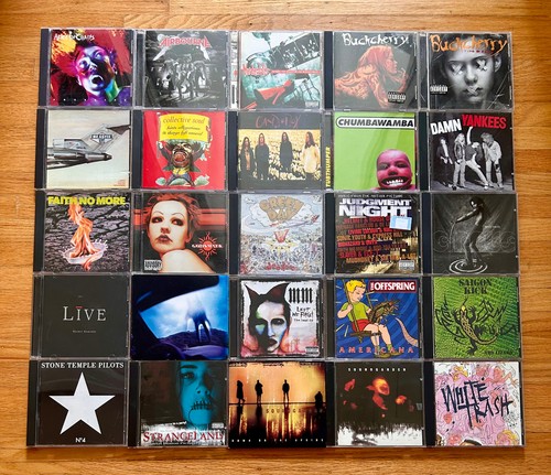 Lot albums 90 s - cd,