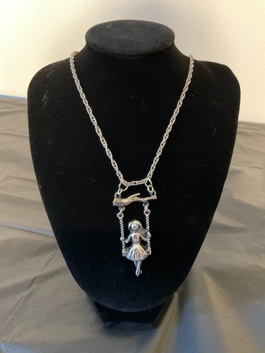 Collana bambina altalena - in,